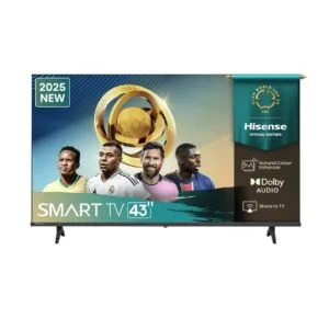 Hisense 43-Inch Full HD Smart LED TV | Wi-Fi & Free Wall Bracket Model - TV43A4Q