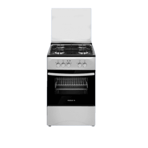 Maxi Maxi Gas Cooker 50x50 CM (4 Burners) - Black & Grey