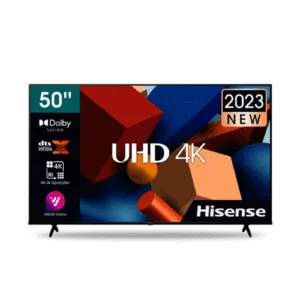 Hisense  50-Inch UHD 4K Smart TV | Dolby Vision HDR, Game Mode Plus, Bluetooth Model - TV 50A6N