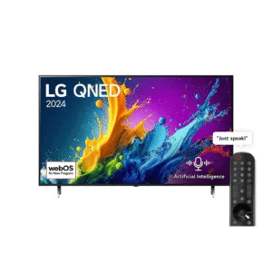 LG TV – 55" QNED 4K AI ThinQ Smart TV with Quantum Dot NanoCell | Model - 55QNED80T6B