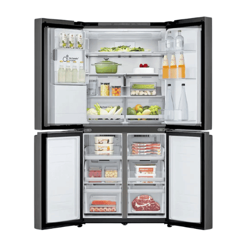 LG – 570L French Door MoodUP® Refrigerator (Black) | Model – REF 22FFQPB - Image 2