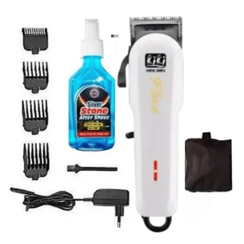 Rechargeable Hair Clipper (With Aftershave & Clipper Bag)
