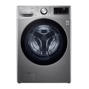 LG – 2-in-1 Automatic Washer & Dryer – 15KG Wash / 8KG Dry, Silver | Model – WM 9DGP2S