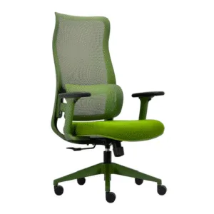 High-Back Mesh Ergonomic Office Chair – Green| Model – LN06A-DGN