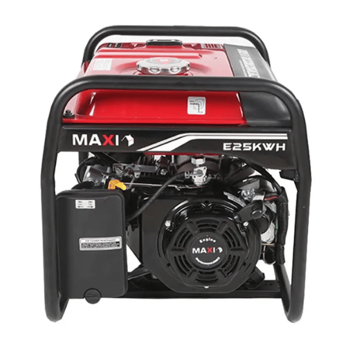 MAXI Generator – 2KW / 3.1KVA, 100% Copper Coil, Wheels & Handles | Model – EK25 - Image 2