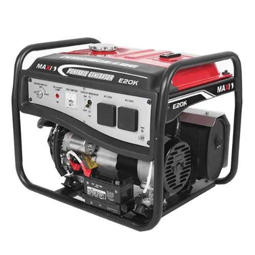 MAXI Generator – 2KW / 2.5KVA, 100% Copper Coil | Model – EK20 - Image 4