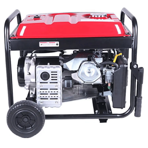 MAXI Generator – 6.5KW / 8.1KVA, 100% Copper, Electric Start with Wheels and Handles | Model – EK65 - Image 3