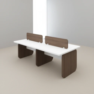 Modern 4-Man Quad Workstation